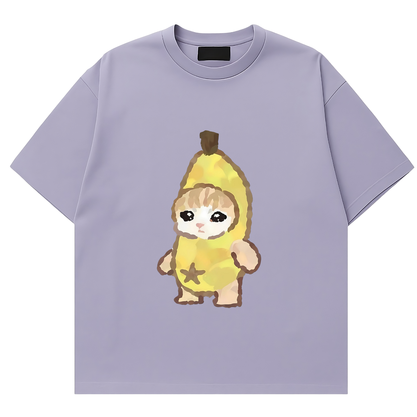 Banana Cat Doodle Tee