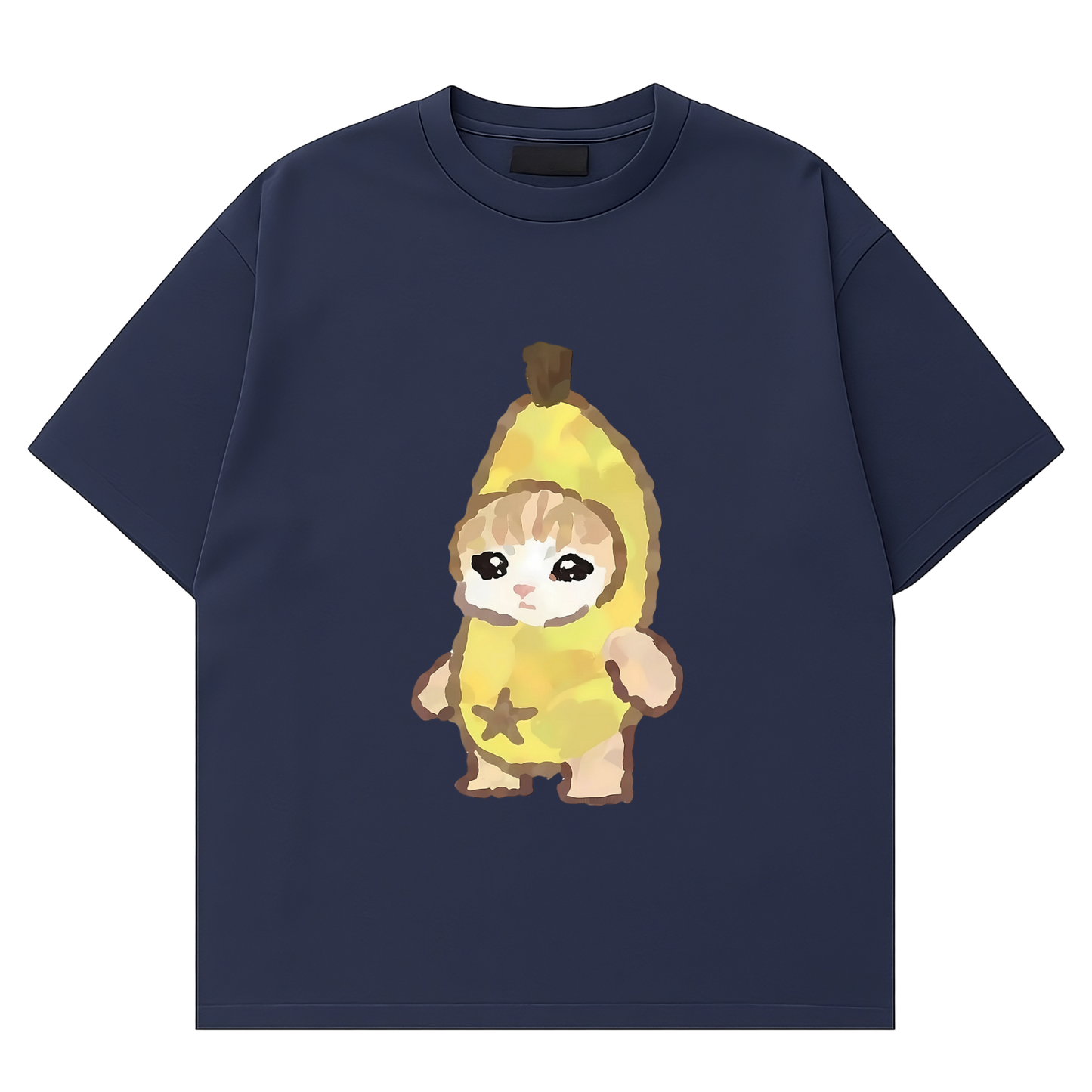 Banana Cat Doodle Tee