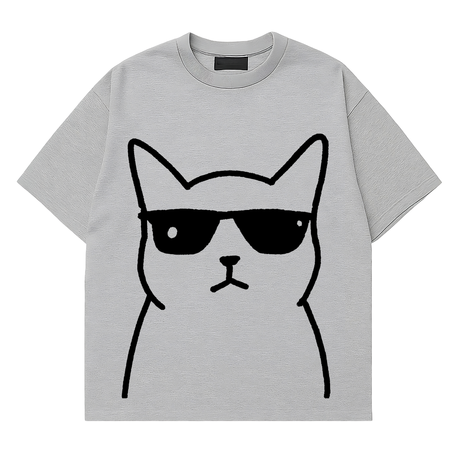 Badass Cat Doodle Tee π¬