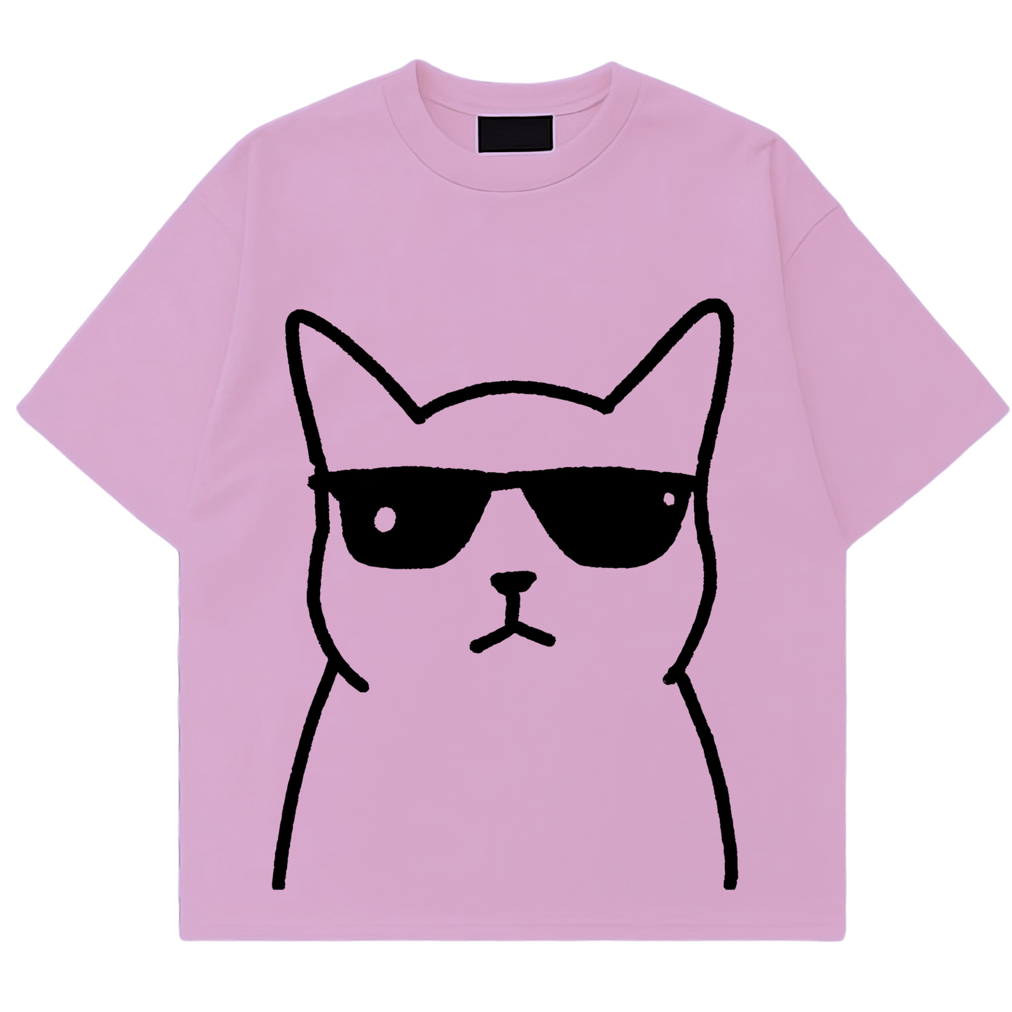 Badass Cat Doodle Tee π¬