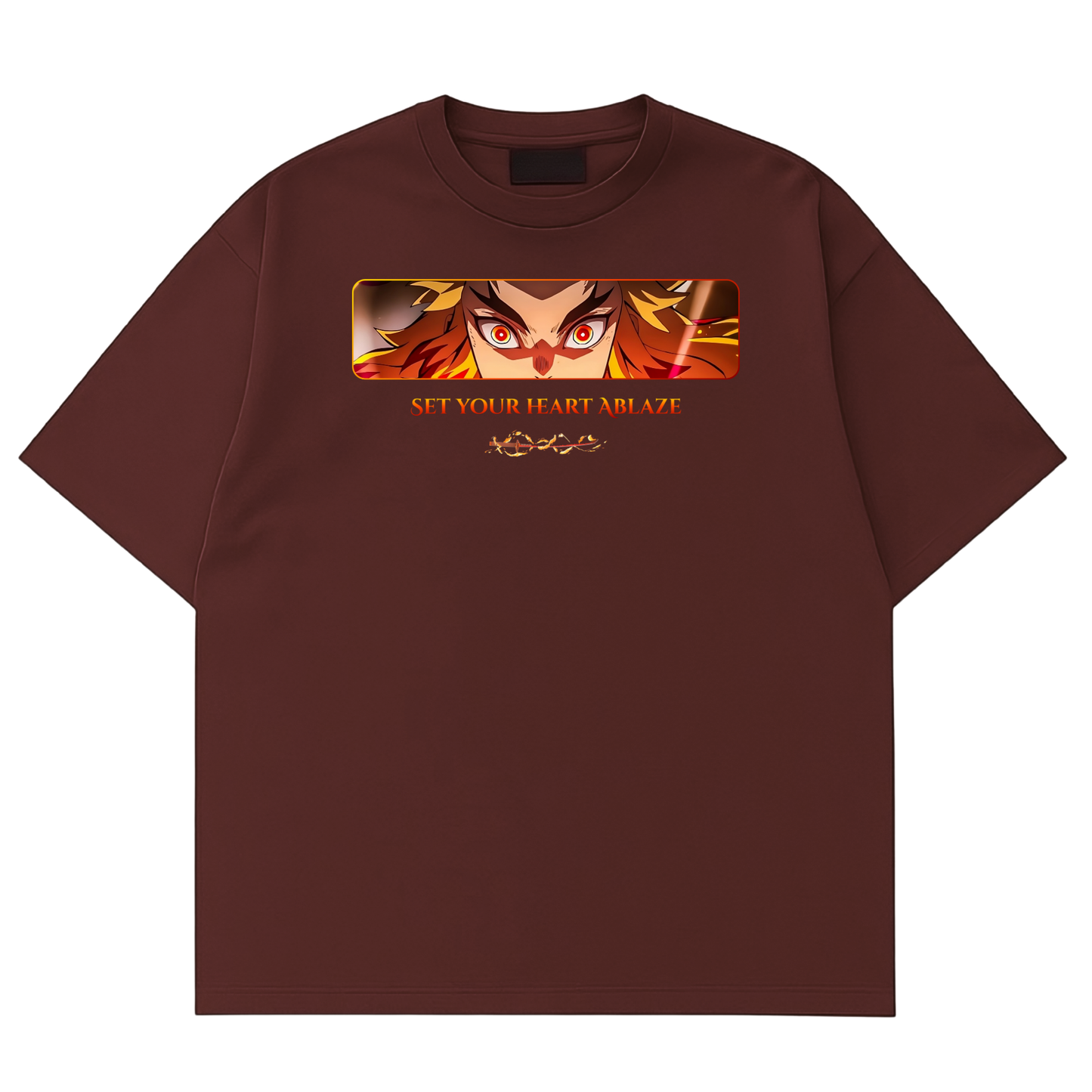 Rengoku SET YOUR HEART ABLAZE Tee π₯