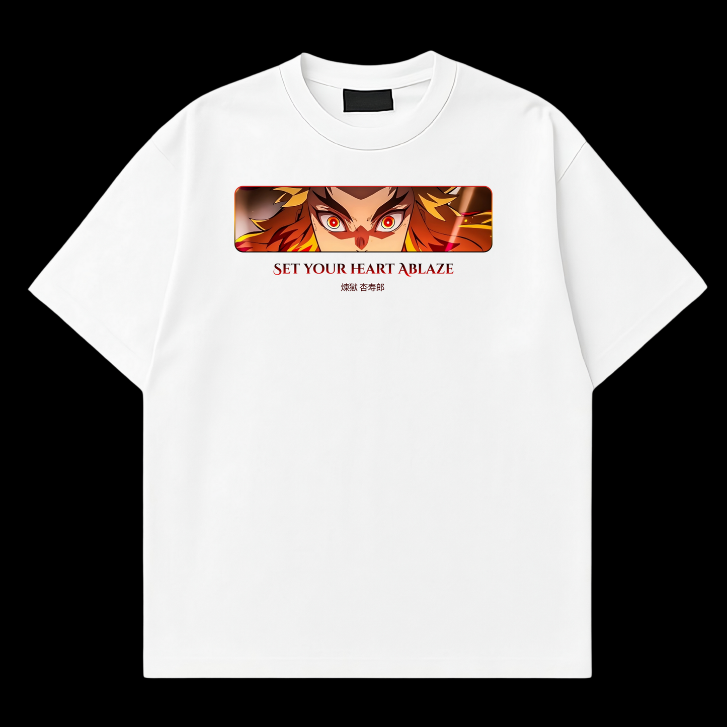 Rengoku SET YOUR HEART ABLAZE Tee π₯