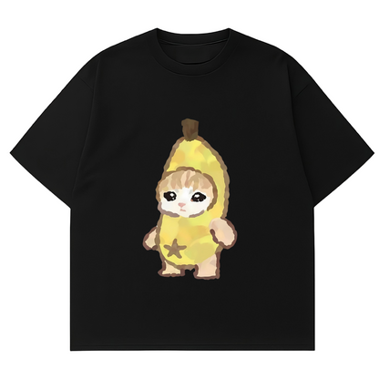 Banana Cat Doodle Tee
